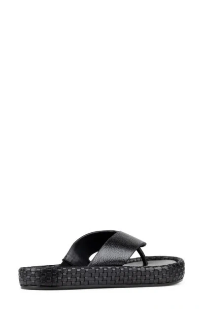 Donald Pliner Dasara Platform Flip Flop In Black