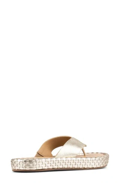 Donald Pliner Dasara Platform Flip Flop In Multi