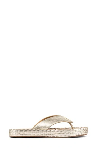 Donald Pliner Dasara Platform Flip Flop In Multi