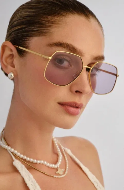 Aire Altair Sunglasses In Gold