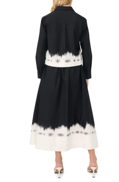 Halogenr Halogen(r) Cropped Button Up Top In Black