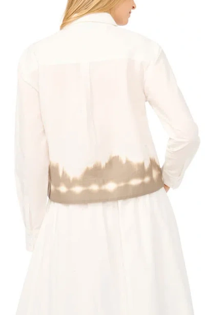 Halogenr Halogen(r) Cropped Button Up Top In Multi