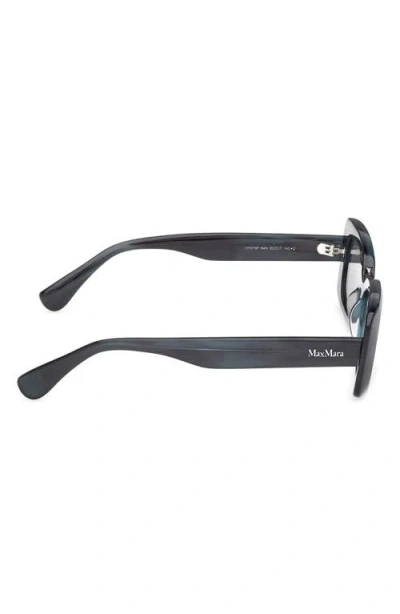 Max Mara 53mm Rectangular Sunglasses In Multi