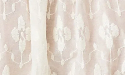 Paige Jay Embroidered Cotton And Silk-blend Blouse In White