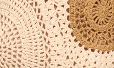 Ramy Brook Carina Crochet Colorblock Minidress In Ssmcb In Brown