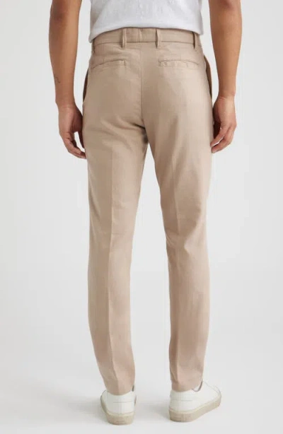 Bugatchi Aerolinen Linen Blend Chinos In Neutral