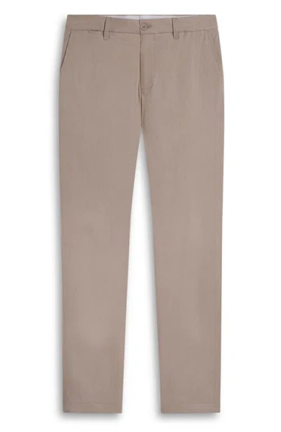 Bugatchi Aerolinen Linen Blend Chinos In Neutral