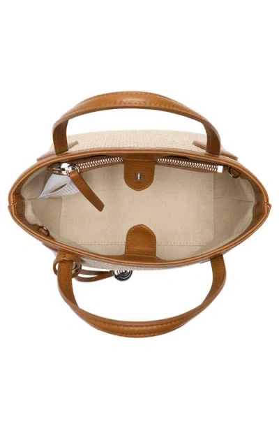 Liffner Sprout Micro Raffia Tote In Animal Print