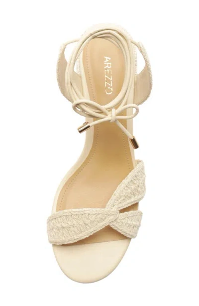 Arezzo Andy Ankle Strap Sandal In Multi