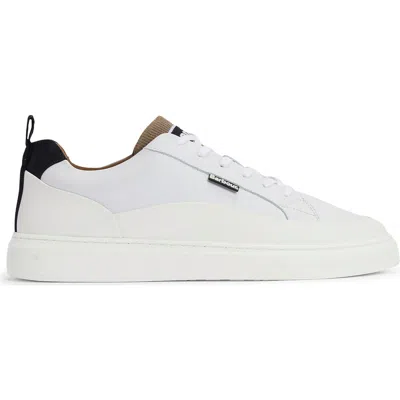 Barbour Stannington Trainer Sneaker In White