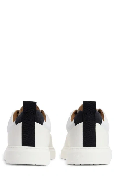 Barbour Stannington Trainer Sneaker In White