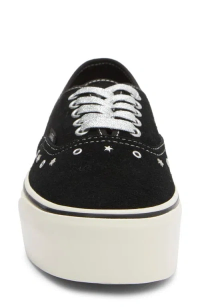 Vans Aunthetic Stackform Sneaker In Black