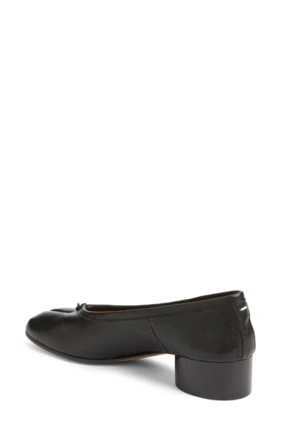 Maison Margiela Women Black Anatomic Ballet Flats, 5.5 Luxury Loafers & Drivers For Women Darveys In Multi