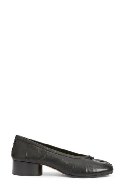Maison Margiela Women Black Anatomic Ballet Flats, 5.5 Luxury Loafers & Drivers For Women Darveys In Multi