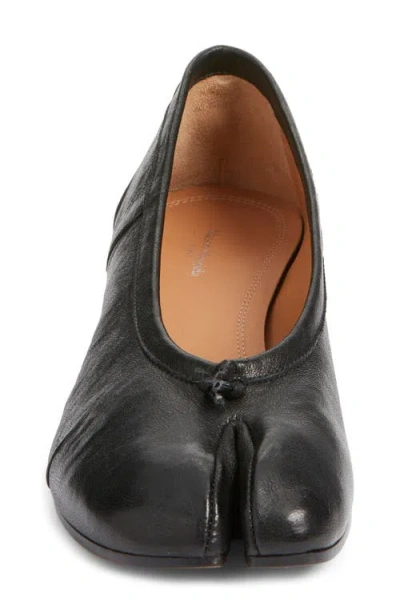 Maison Margiela Women Black Anatomic Ballet Flats, 5.5 Luxury Loafers & Drivers For Women Darveys In Multi
