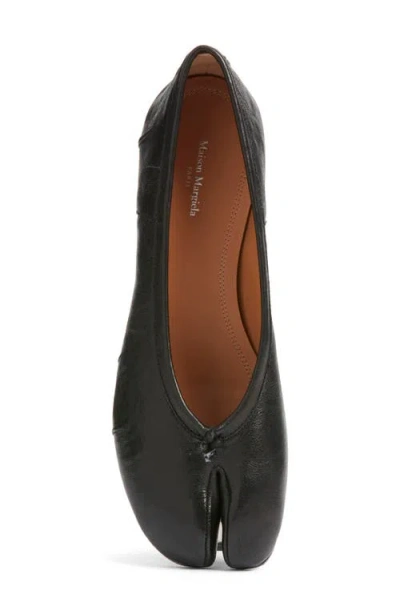 Maison Margiela Women Black Anatomic Ballet Flats, 5.5 Luxury Loafers & Drivers For Women Darveys In Multi