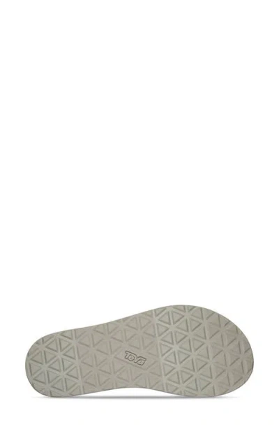 Teva Flatform Slim Platform Sandal In Green