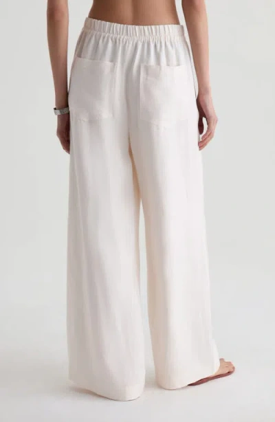 Ag Century Drawstring Pants In White