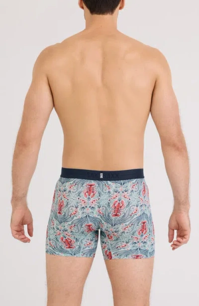 Saxx Smooth Luxe Micro Modal Boxer Briefs In Multi