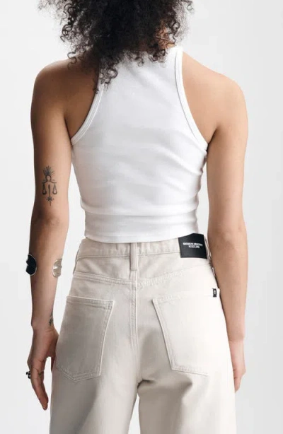 Brooklyn Industries Solid Rib Tank In White