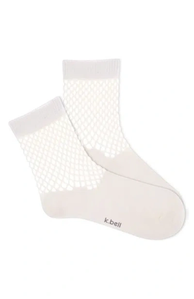 K. Bell Socks K Bell Socks Popsicle Assorted 2-pack Socks In White