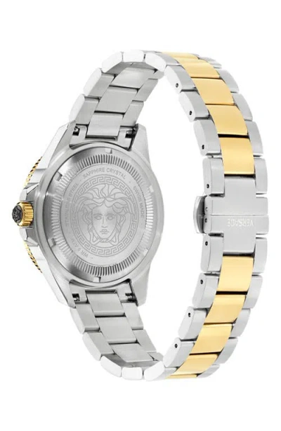 Versace Greca Force 42mm Watch In Gold