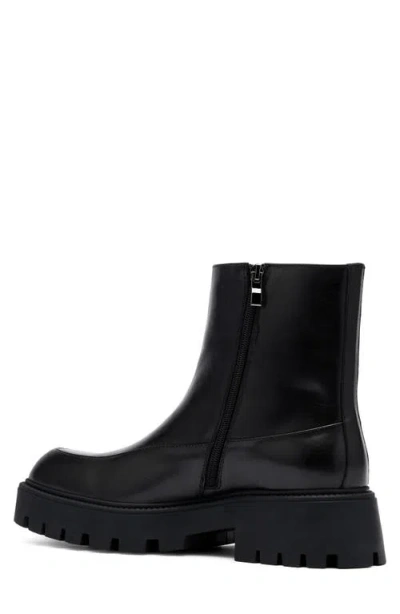 Marc Nolan Commander Lug Sole Boot In Black
