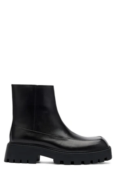 Marc Nolan Commander Lug Sole Boot In Black