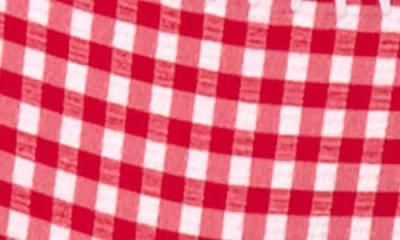 L*space Lspace Samba Bitsy Side Tie Bikini Bottoms In Red