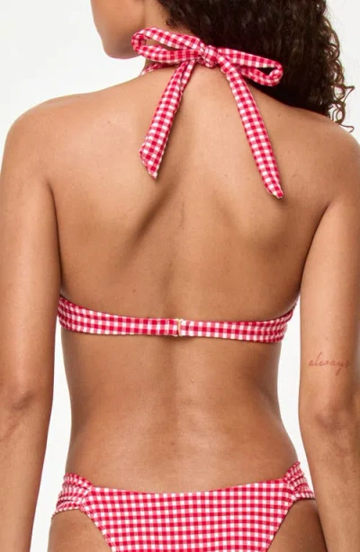 L*space Lspace Isa Underwire Bikini Top In Pink
