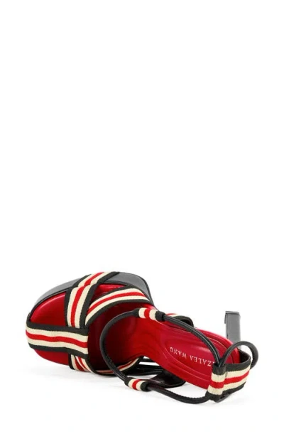 Azalea Wang Abilene Platform Sandal In Multi