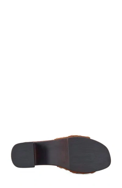 Azalea Wang Epsilon Platform Sandal In Brown