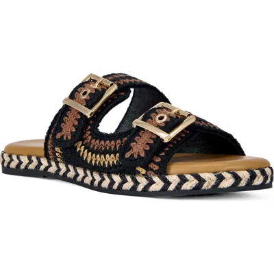 Azalea Wang Pacorro Slide Sandal In Multi
