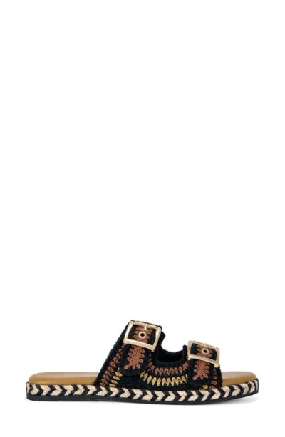 Azalea Wang Pacorro Slide Sandal In Multi