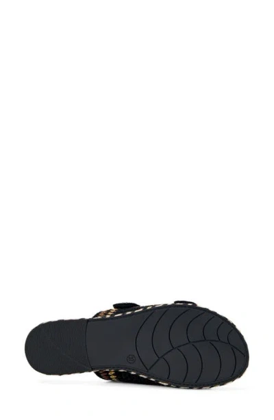 Azalea Wang Pacorro Slide Sandal In Multi