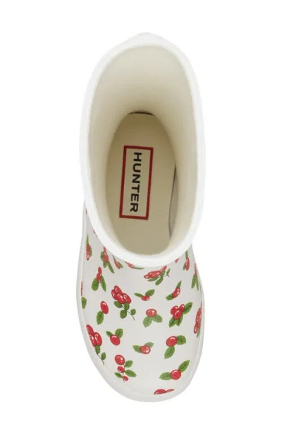 Hunter Kids' First Classic Rain Boot In White