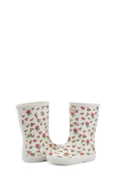 Hunter Kids' First Classic Rain Boot In White