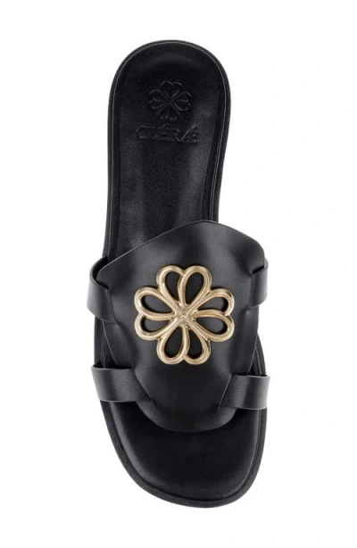 Clerae Ilena Slide Sandal In Black