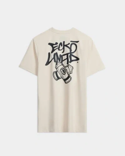 Ecko Spray Can Tee In Neutral