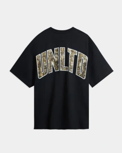 Ecko Leafy On Fire Tee In Black