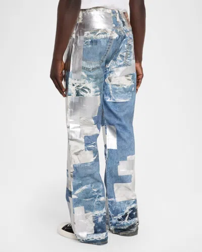 Acne Studios Multi-pocket Casual Pants In Blue