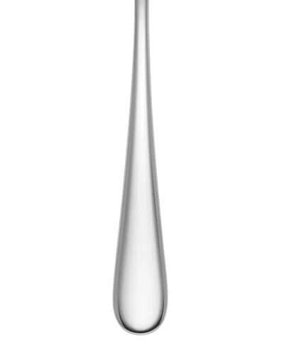 Macy's Lenox Studio 1414 Mirror 24-pc. Flatware Set With Caddy In Silver
