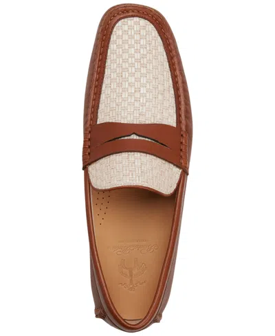Brooks Brothers Leather Driving Moccasins Shoes In Brown