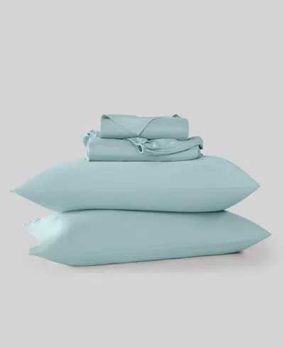 Frye 300-thread Count Rayon From Bamboo 4-pc. Sheet Set, Queen In Blue