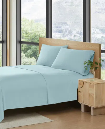 Frye 300-thread Count Rayon From Bamboo 4-pc. Sheet Set, Queen In Blue