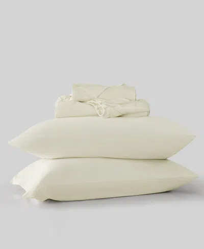 Frye 300-thread Count Rayon From Bamboo 4-pc. Sheet Set, King In White