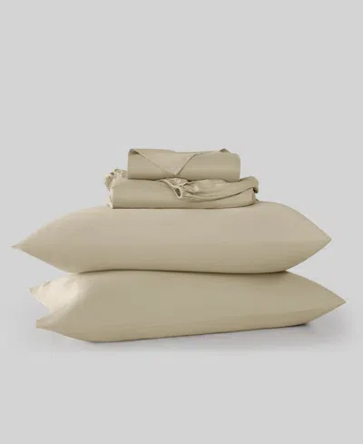 Frye 300-thread Count Rayon From Bamboo 4-pc. Sheet Set, Queen In Brown