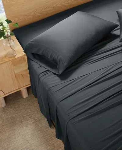 Frye 300-thread Count Rayon From Bamboo 4-pc. Sheet Set, Queen In Gray
