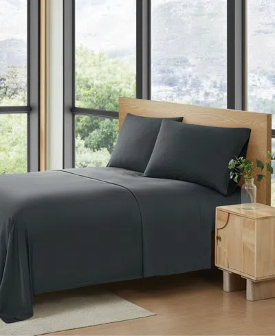 Frye 300-thread Count Rayon From Bamboo 4-pc. Sheet Set, Queen In Gray