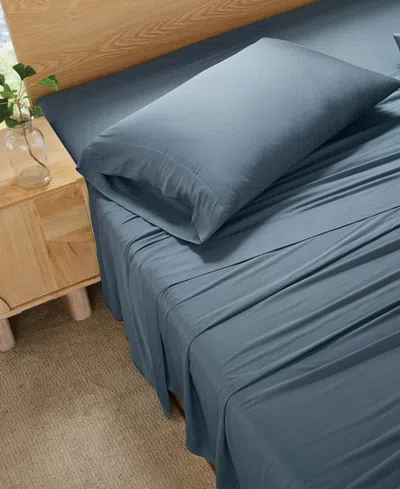 Frye 300-thread Count Rayon From Bamboo 4-pc. Sheet Set, Queen In Blue